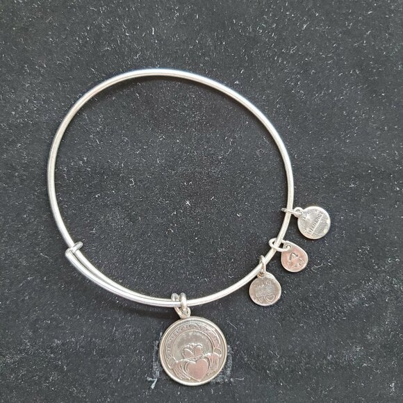 STERLING SILVER ALEX & ANI BRACELET - Picture 1 of 1